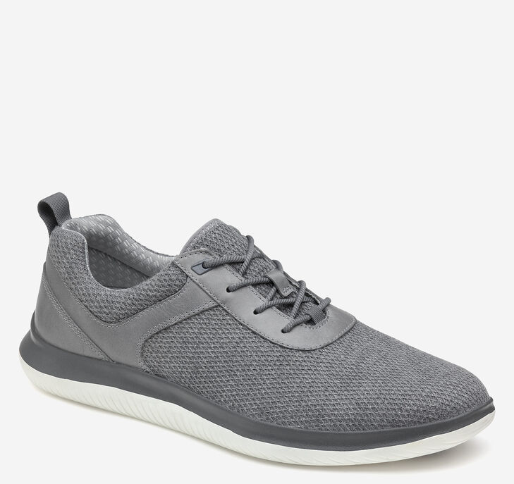 Johnston & Murphy Ethan Knit U-Throat Sneakers Herr - Grå Skor [EK6528073]